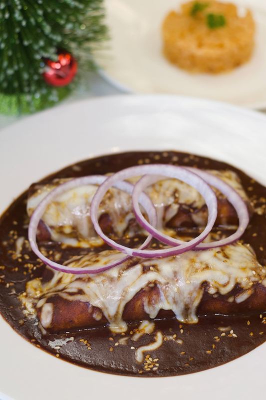 Enchilada de Mole